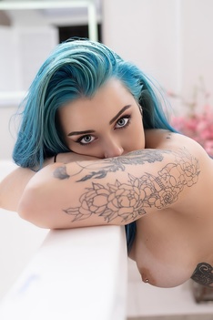 Blue Hair Wins With Babisteil By Suicide Girls