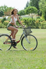 Katy On A Bicycle 00