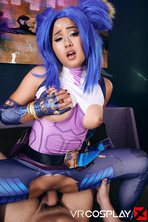 Neon Cosplay in a Cyberpunk Bedroom Set photo 16