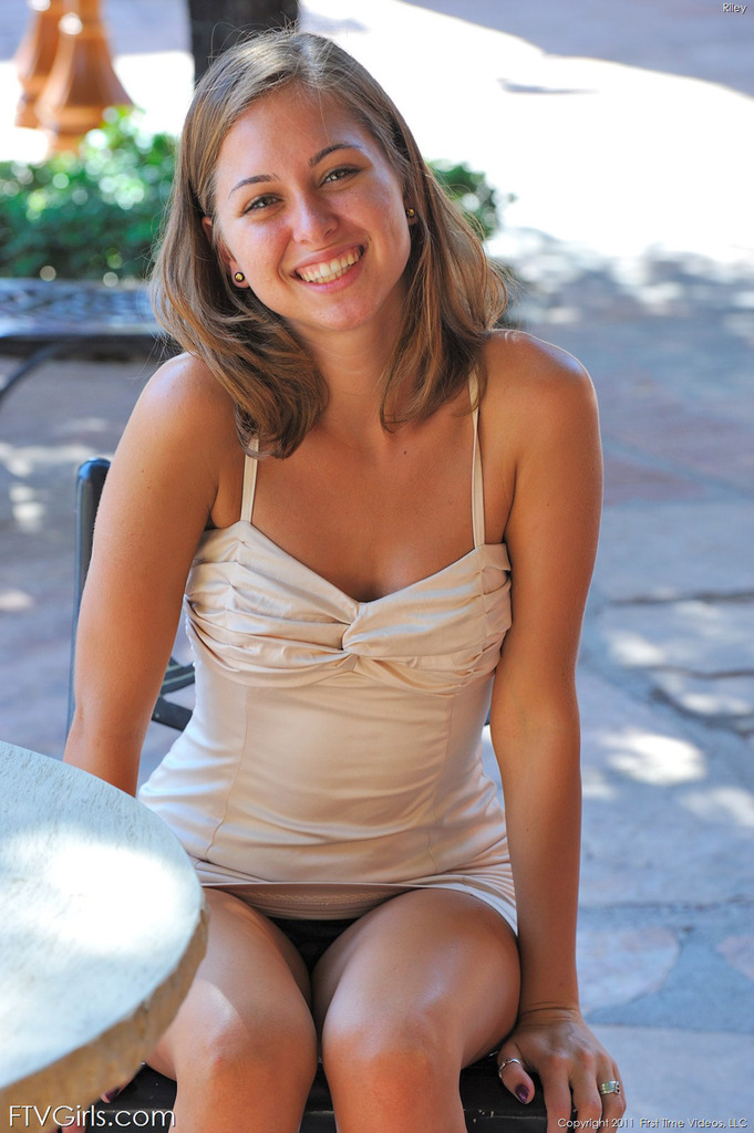 Riley in an Outdoor Rear-Focused Nude Set photo 3