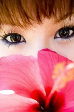 Horny Asian Girl Misako posing on the beach 08