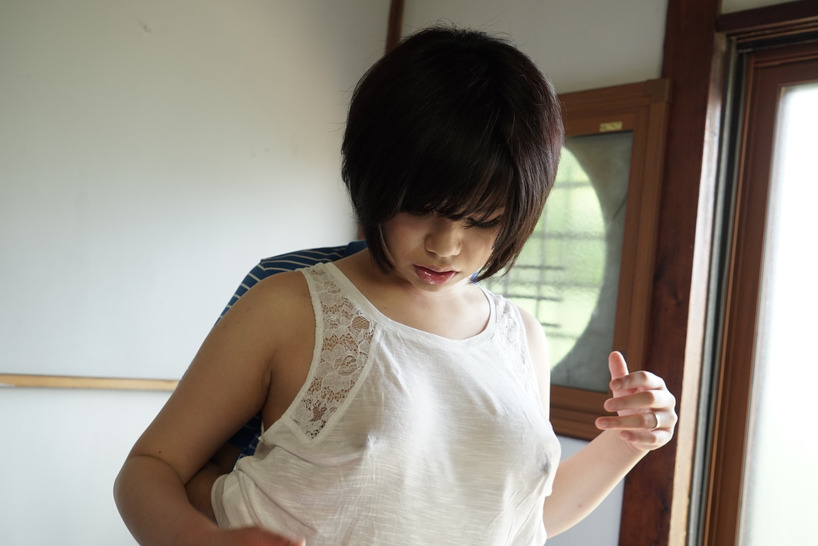 White Top and Plaid Skirt in an Explicit Delivery Roleplay photo 12