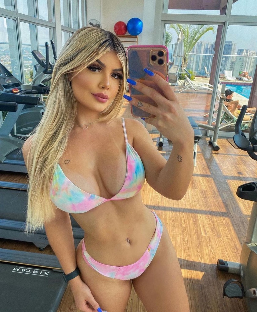 Giovanna Menezes in Resort Looks by the Pool and Car photo 10