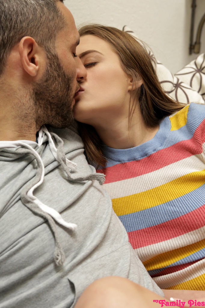 Rainbow Crop Top in a Don’t-Tell-Daddy Roleplay photo 1