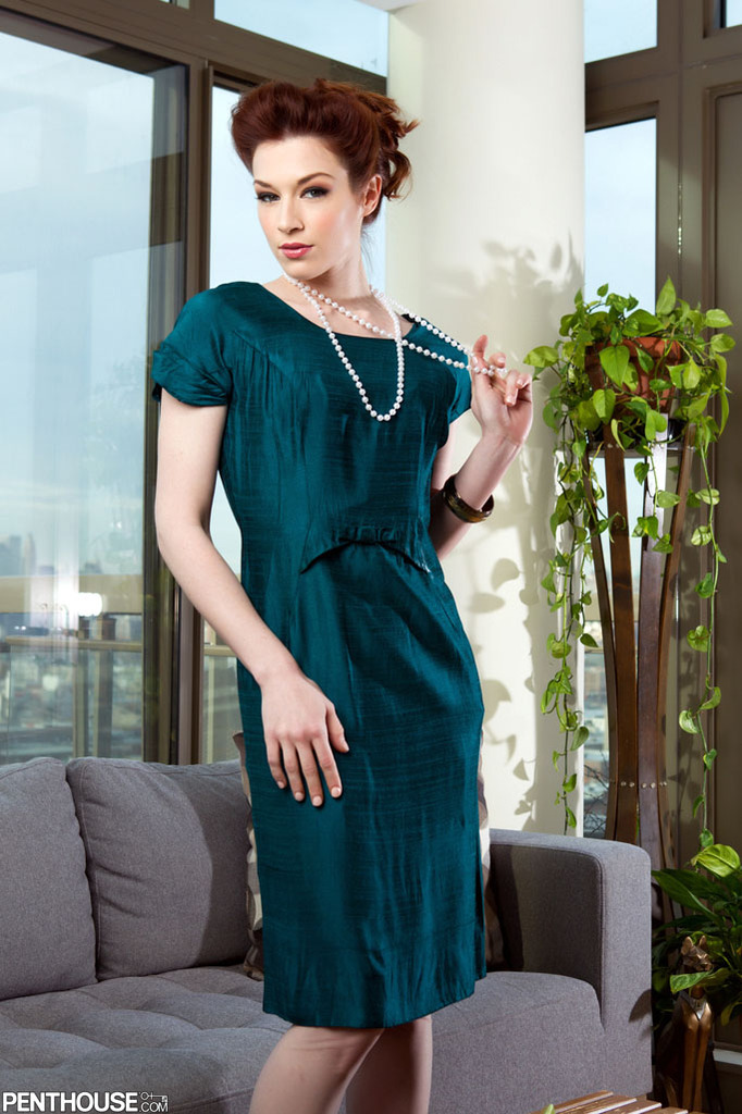 Stoya Strips by the Window - photo 1