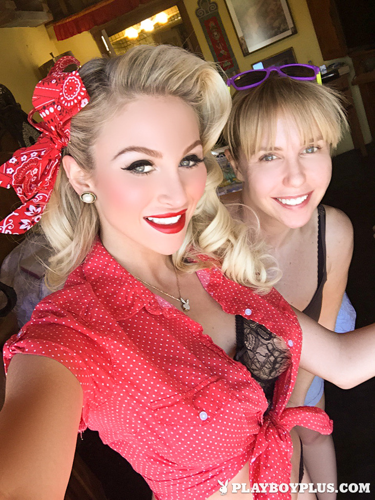 Khloe Terae Glamour Model Playmate - Behind The Scenes Gallery photo 2