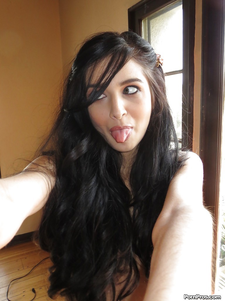 Adorable teenage gals with tiny tits stripping and caressing each other photo 11