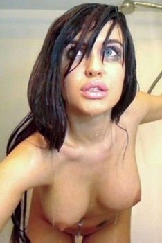 Violet Shower Masturbation