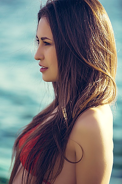 Demi Fray on Rocky Shores