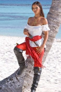 Angel Dark Sexy Pirate Babe