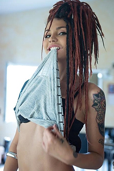 Sweet Tattoed Rough Teen 