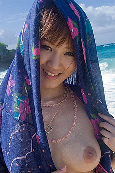 Misako On The Beach