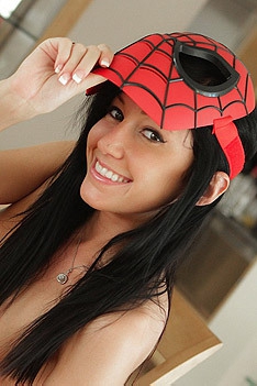 Catie Minx Becomes Spider Woman