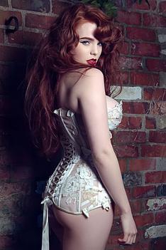 Glamorous Redhead Beauty