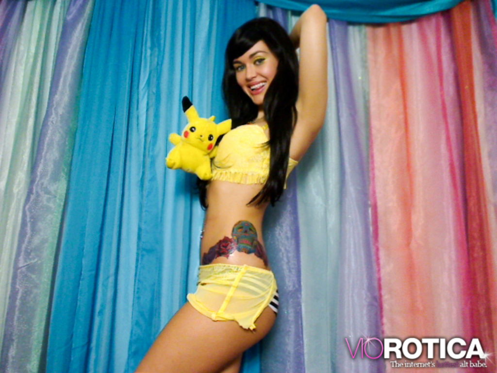 Viorotica Stripping With Pikachu 05