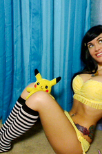 Viorotica Stripping With Pikachu 08