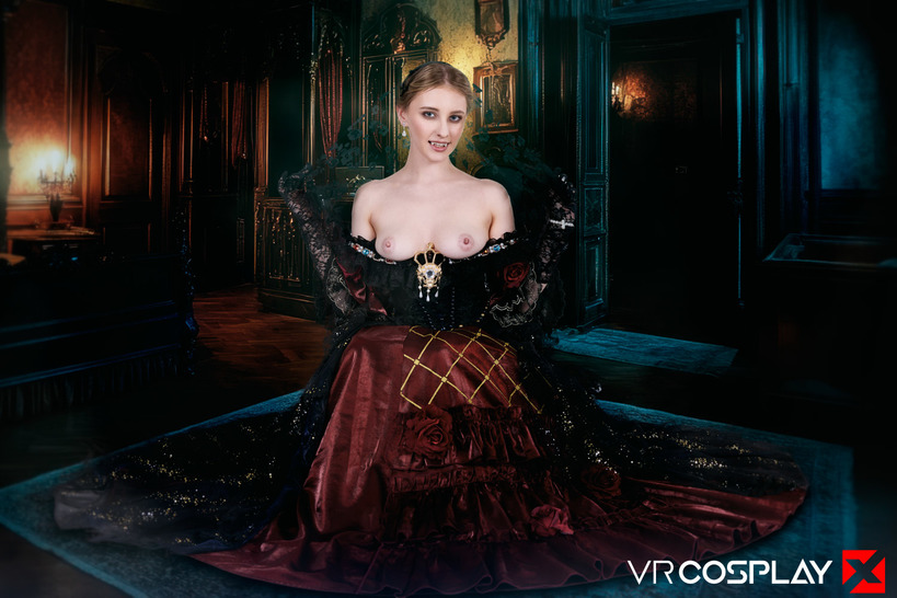 Gothic Nosferatu Cosplay in Velvet and Lace photo 18