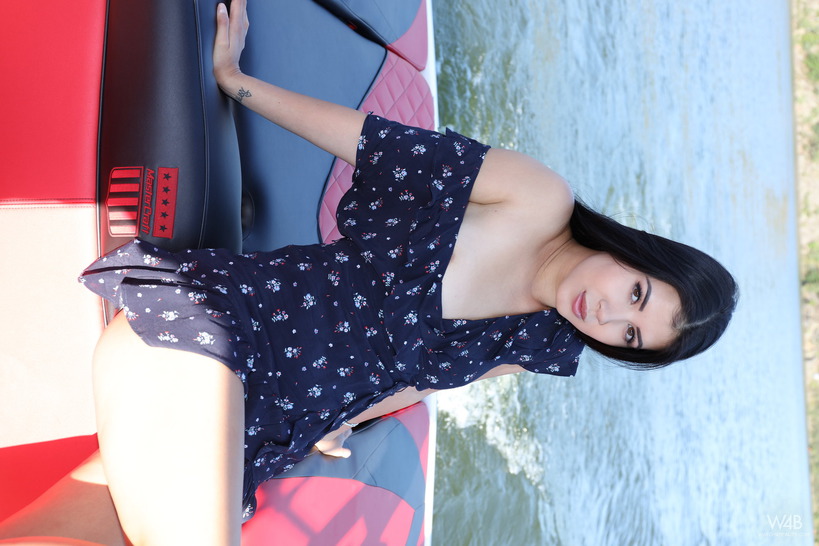 Lady On A Yacht 03