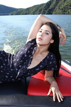 Lady On A Yacht 00